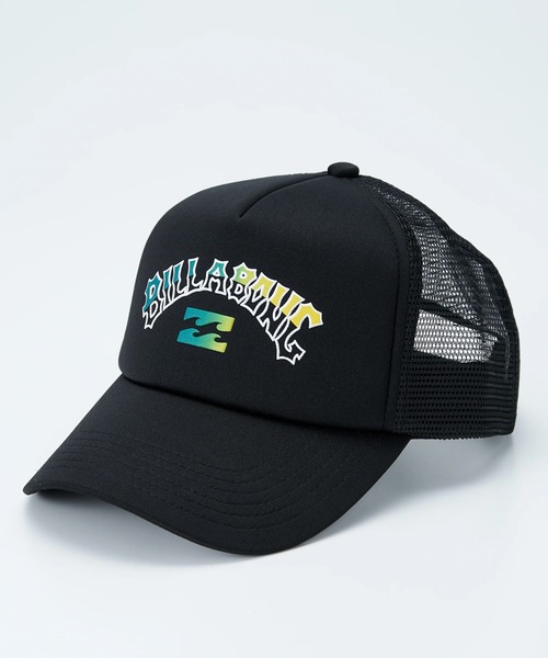 BILLABONG(ビラボン)の「BILLABONG キッズ PODIUM TRUCKER キャップ 【2025年春夏モデル】/ビラボンキッズロゴキャップ(帽子)(キャップ・キッズ・ブラック/ネイビー・FREE)」の1枚目の写真