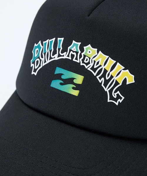 BILLABONG(ビラボン)の「BILLABONG キッズ PODIUM TRUCKER キャップ 【2025年春夏モデル】/ビラボンキッズロゴキャップ(帽子)(キャップ・キッズ・ブラック/ネイビー・FREE)」の4枚目の写真