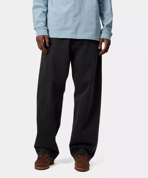 carhartt wip ダブルニーパンツ34インチ ストーンウォッシュ　デニム Carhartt/カーハート デニム ロングパンツ ロンパン シングル