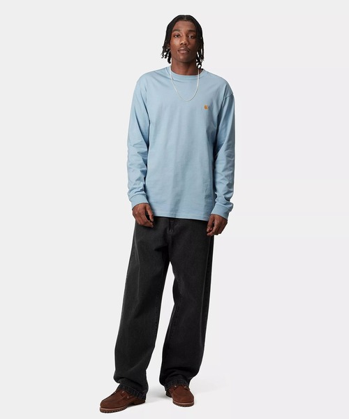 Carhartt（カーハート）の「Carhartt WIP/カーハートダブリューアイピー LANDON PANT ロンパン デニム I030468（その他パンツ・メンズ・ブラック/インディゴブルー・32inch/30inch）」の9枚目の写真