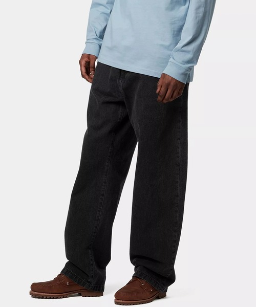 Carhartt（カーハート）の「Carhartt WIP/カーハートダブリューアイピー LANDON PANT ロンパン デニム I030468（その他パンツ・メンズ・ブラック/インディゴブルー・32inch/30inch）」の10枚目の写真
