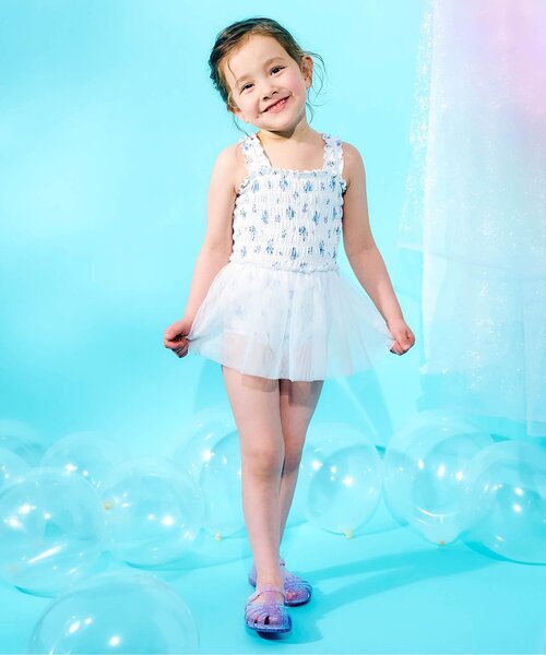 apres les cours（アプレレクール）の「ジェリーサンダル（サンダル・キッズ・サックスブルー/オフホワイト/ラベンダー/ピンク・14/15 /17/18/21/16/20/19）」の5枚目の写真