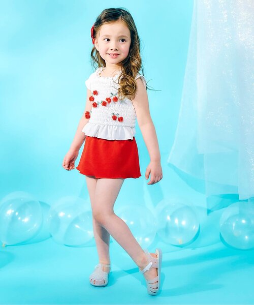 apres les cours（アプレレクール）の「ジェリーサンダル（サンダル・キッズ・サックスブルー/オフホワイト/ラベンダー/ピンク・14/15 /17/18/21/16/20/19）」の6枚目の写真