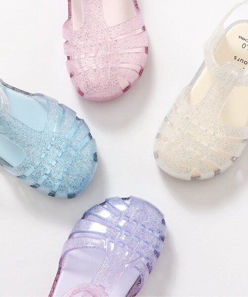 apres les cours（アプレレクール）の「ジェリーサンダル（サンダル・キッズ・サックスブルー/オフホワイト/ラベンダー/ピンク・14/15 /17/18/21/16/20/19）」の21枚目の写真