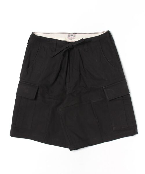 HOUSTON(ヒューストン)の「【RS】【HOUSTON / ヒューストン】BIG CARGO SHORTS / ビッグカーゴショーツ(カーゴパンツ・メンズ・ブラック・LARGE/SMALL/X-LARGE)」の9枚目の写真