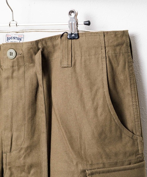 HOUSTON(ヒューストン)の「【RS】【HOUSTON / ヒューストン】BIG CARGO SHORTS / ビッグカーゴショーツ(カーゴパンツ・メンズ・ブラック・LARGE/SMALL/X-LARGE)」の6枚目の写真