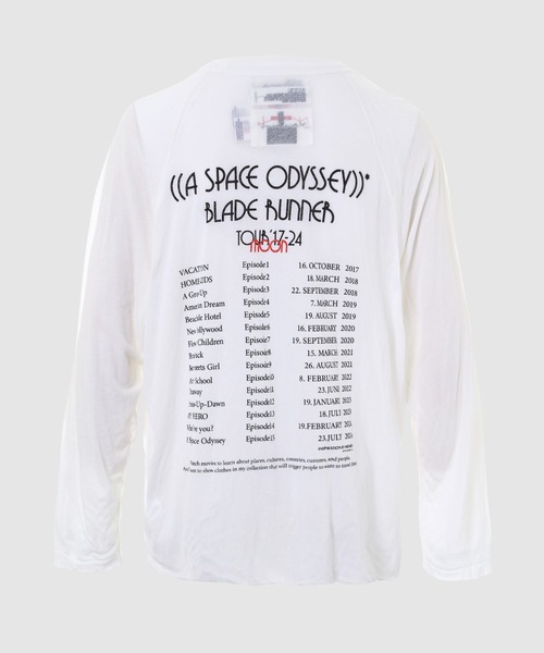 DAIRIKU（ダイリク）の「Docking Skelton "Tour" Tee（Tシャツ/カットソー・メンズ・ブラック/ホワイト・L/M）」の12枚目の写真