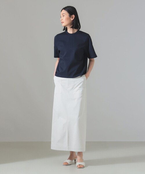 【未使用品】Demi-Luxe BEAMS ビームス Tシャツ オフホワイト F Demi-Luxe BEAMS（デミルクス ビームス）【T-SHIRT COLLECTION