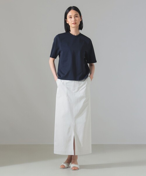 【新品タグ付き】Demi-Luxe BEAMS バックファスナーポンチTシャツ白 Demi-Luxe BEAMS｜バックファスナー ポンチTシャツ | Rakuten