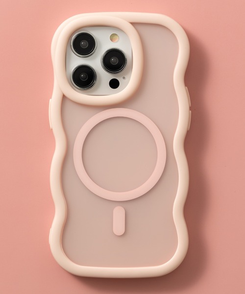 emonique（エモニーク）の「iPhoneケース カバー うねうね TPUシリコン素材 マット Magsafe対応【12/13/14/14pro/15/15pro/16/16pro/16E/17/17p/Air対応】（スマホケース/カバー・レディース・ピンク/パープル/ブラック/グレー/フューシャピンク/ブラウン・iPhone 12/iPhone 14/iPhone 16/iPhone 16 Pro/iPhone 14 Pro/iPhone 15/iPhone 13/iPhone 15 Pro/iPhone 16e/iPhone 17/iPhone 17 Pro/iPhone Air）」の17枚目の写真