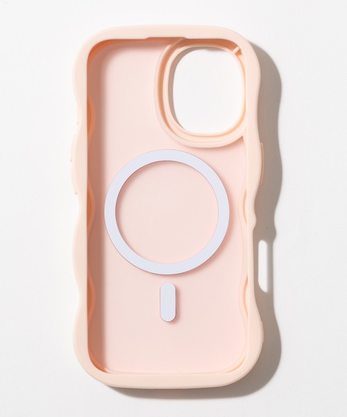 emonique（エモニーク）の「iPhoneケース カバー うねうね TPUシリコン素材 マット Magsafe対応【12/13/14/14pro/15/15pro/16/16pro/16E/17/17p/Air対応】（スマホケース/カバー・レディース・ピンク/パープル/ブラック/グレー/フューシャピンク/ブラウン・iPhone 12/iPhone 14/iPhone 16/iPhone 16 Pro/iPhone 14 Pro/iPhone 15/iPhone 13/iPhone 15 Pro/iPhone 16e/iPhone 17/iPhone 17 Pro/iPhone Air）」の21枚目の写真