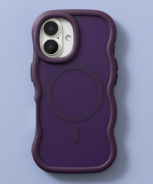 emonique（エモニーク）の「iPhoneケース カバー うねうね TPUシリコン素材 マット Magsafe対応【12/13/14/14pro/15/15pro/16/16pro/16E/17/17p/Air対応】（スマホケース/カバー・レディース・ピンク/パープル/ブラック/グレー/フューシャピンク/ブラウン・iPhone 12/iPhone 14/iPhone 16/iPhone 16 Pro/iPhone 14 Pro/iPhone 15/iPhone 13/iPhone 15 Pro/iPhone 16e/iPhone 17/iPhone 17 Pro/iPhone Air）」の22枚目の写真