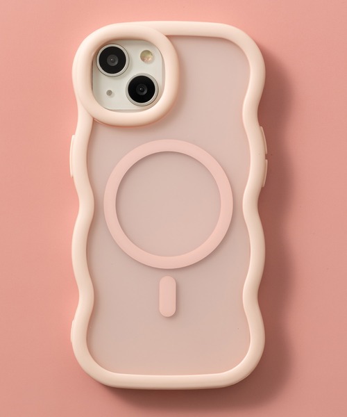 emonique（エモニーク）の「iPhoneケース カバー うねうね TPUシリコン素材 マット Magsafe対応【12/13/14/14pro/15/15pro/16/16pro/16E/17/17p/Air対応】（スマホケース/カバー・レディース・ピンク/パープル/ブラック/グレー/フューシャピンク/ブラウン・iPhone 12/iPhone 14/iPhone 16/iPhone 16 Pro/iPhone 14 Pro/iPhone 15/iPhone 13/iPhone 15 Pro/iPhone 16e/iPhone 17/iPhone 17 Pro/iPhone Air）」の10枚目の写真