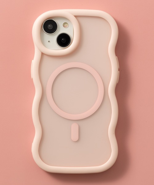 emonique（エモニーク）の「iPhoneケース カバー うねうね TPUシリコン素材 マット Magsafe対応【12/13/14/14pro/15/15pro/16/16pro/16E/17/17p/Air対応】（スマホケース/カバー・レディース・ピンク/パープル/ブラック/グレー/フューシャピンク/ブラウン・iPhone 12/iPhone 14/iPhone 16/iPhone 16 Pro/iPhone 14 Pro/iPhone 15/iPhone 13/iPhone 15 Pro/iPhone 16e/iPhone 17/iPhone 17 Pro/iPhone Air）」の11枚目の写真