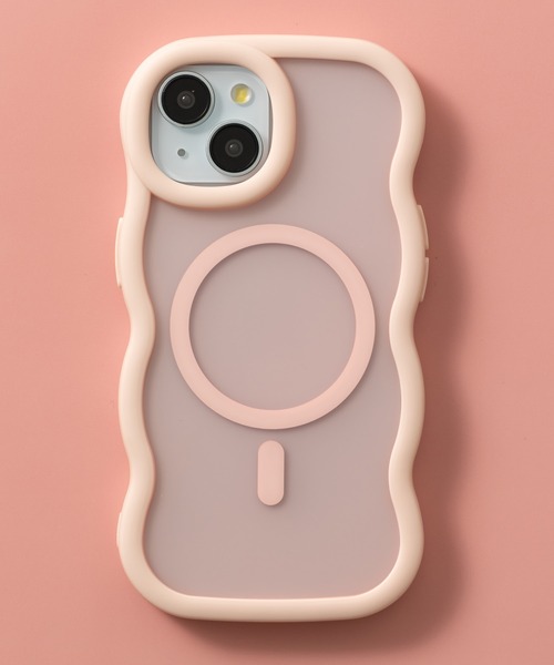 emonique（エモニーク）の「iPhoneケース カバー うねうね TPUシリコン素材 マット Magsafe対応【12/13/14/14pro/15/15pro/16/16pro/16E/17/17p/Air対応】（スマホケース/カバー・レディース・ピンク/パープル/ブラック/グレー/フューシャピンク/ブラウン・iPhone 12/iPhone 14/iPhone 16/iPhone 16 Pro/iPhone 14 Pro/iPhone 15/iPhone 13/iPhone 15 Pro/iPhone 16e/iPhone 17/iPhone 17 Pro/iPhone Air）」の12枚目の写真