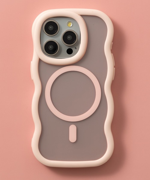 emonique（エモニーク）の「iPhoneケース カバー うねうね TPUシリコン素材 マット Magsafe対応【12/13/14/14pro/15/15pro/16/16pro/16E/17/17p/Air対応】（スマホケース/カバー・レディース・ピンク/パープル/ブラック/グレー/フューシャピンク/ブラウン・iPhone 12/iPhone 14/iPhone 16/iPhone 16 Pro/iPhone 14 Pro/iPhone 15/iPhone 13/iPhone 15 Pro/iPhone 16e/iPhone 17/iPhone 17 Pro/iPhone Air）」の13枚目の写真