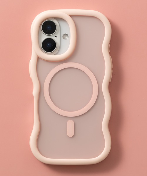 emonique（エモニーク）の「iPhoneケース カバー うねうね TPUシリコン素材 マット Magsafe対応【12/13/14/14pro/15/15pro/16/16pro/16E/17/17p/Air対応】（スマホケース/カバー・レディース・ピンク/パープル/ブラック/グレー/フューシャピンク/ブラウン・iPhone 12/iPhone 14/iPhone 16/iPhone 16 Pro/iPhone 14 Pro/iPhone 15/iPhone 13/iPhone 15 Pro/iPhone 16e/iPhone 17/iPhone 17 Pro/iPhone Air）」の14枚目の写真