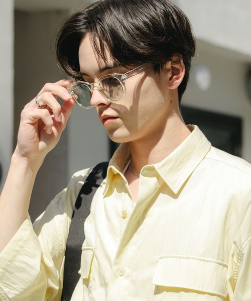 SENSE OF PLACE by URBAN RESEARCH（センスオブプレイスバイアーバンリサーチ）の「ボストンサングラス（サングラス・メンズ・ブラック/グレー/クリア/イエロー・ONE）」の18枚目の写真