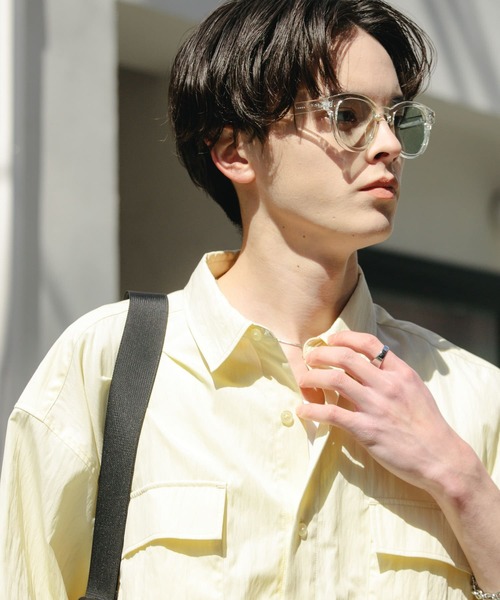 SENSE OF PLACE by URBAN RESEARCH（センスオブプレイスバイアーバンリサーチ）の「ボストンサングラス（サングラス・メンズ・ブラック/グレー/クリア/イエロー・ONE）」の20枚目の写真