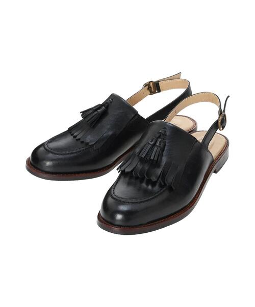 TSUHARU by Samansa Mos2(ツハルバイサマンサモスモス)の「タッセルサンダル(ドレスシューズ・レディース・ブラック・S/M/L)」の3枚目の写真
