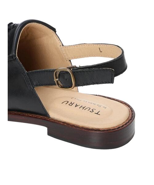 TSUHARU by Samansa Mos2(ツハルバイサマンサモスモス)の「タッセルサンダル(ドレスシューズ・レディース・ブラック・S/M/L)」の7枚目の写真