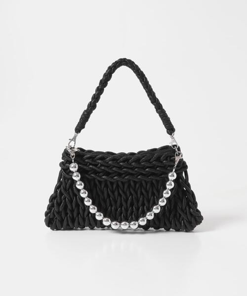 セール】ボールチェーン付き編み込みバッグ（ハンドバッグ）｜RODE SKO