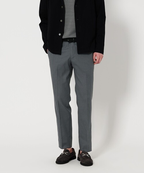 UNITED ARROWS(ユナイテッドアローズ)の「クールモーション ドビー テーパードシルエット COMFORT EASY ーMODEL-接触冷感・吸水速乾-(その他パンツ・メンズ・ネイビー/ベージュ/ダークグレー・48/46/44/50/42/52)」の2枚目の写真
