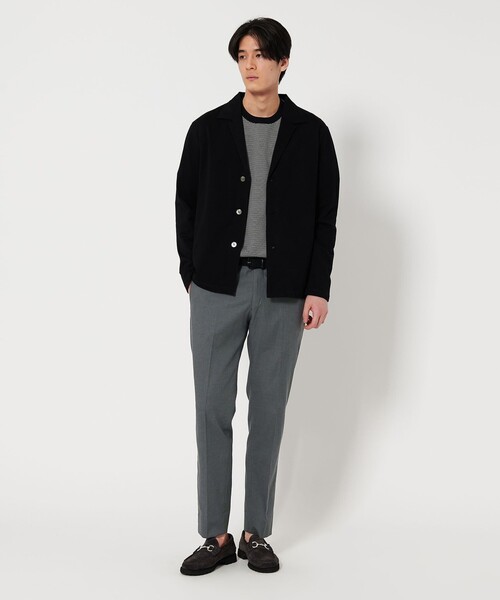【BEIGE】クールモーション ドビー テーパードシルエット COMFORT EASY ーMODEL-接触冷感・吸水速乾- UNITED ARROWS LTD. OUTLET｜クールモーション ドビー テーパード