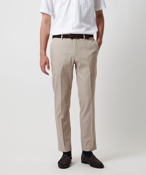 UNITED ARROWS(ユナイテッドアローズ)の「クールモーション ドビー テーパードシルエット COMFORT EASY ーMODEL-接触冷感・吸水速乾-(その他パンツ・メンズ・ネイビー/ベージュ/ダークグレー・48/46/44/50/42/52)」の9枚目の写真