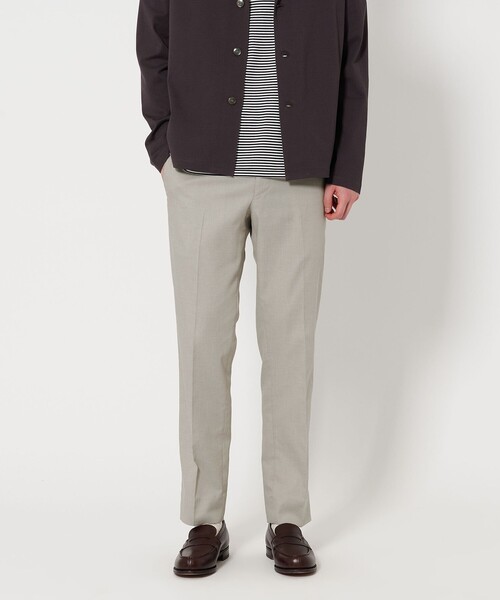 【BEIGE】クールモーション ドビー テーパードシルエット COMFORT EASY ーMODEL-接触冷感・吸水速乾- クールモーション ドビー テーパードシルエット COMFORT EASY ーMODEL