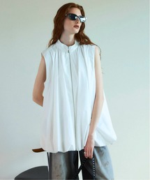 MAISON SPECIAL | Balloon Silhouette Typewriter Tunic/バルーンタイプライターチュニック【MAISON SPECIAL/メゾンスペシャル】(シャツ/ブラウス)