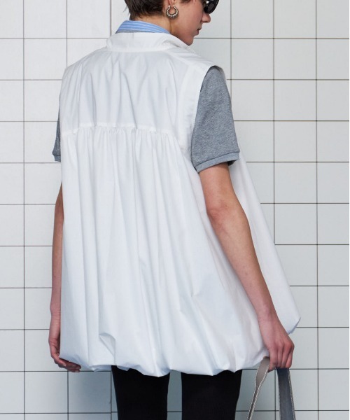 タグ付き/Balloon Silhouette Typewriter Tunic Balloon Silhouette Typewriter Tunic/バルーンタイプライター