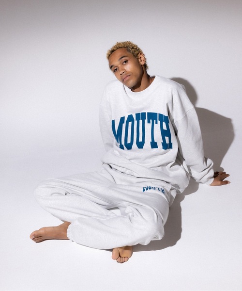 NISHIMOTO IS THE MOUTH(ニシモト イズ ザ マウス)の「SWEAT PANTS | NISHIMOTO IS THE MOUTH(スウェットパンツ・メンズ・ブラック/杢グレー・MEDIUM/LARGE/X-LARGE)」の3枚目の写真