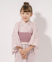 URBAN CHERRY（アーバンチェリー）の「【着付け簡単3点セット】2WAYセパレートリボンプリント浴衣（浴衣・キッズ）」