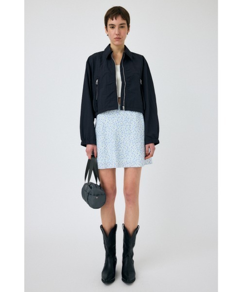 MOUSSY（マウジー）の「TECHNICAL ジャケット（ナイロンジャケット・レディース・ブラウン/ブラック/ライトベージュ・FREE）」の7枚目の写真