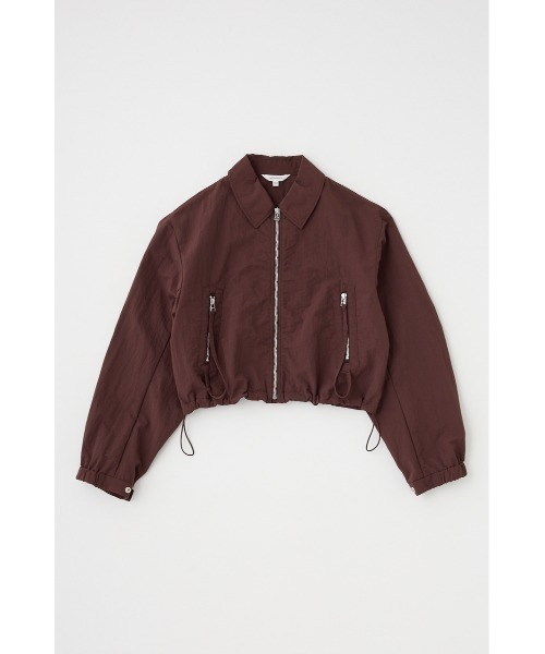 MOUSSY（マウジー）の「TECHNICAL ジャケット（ナイロンジャケット・レディース・ブラウン/ブラック/ライトベージュ・FREE）」の11枚目の写真