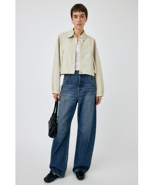 MOUSSY（マウジー）の「TECHNICAL ジャケット（ナイロンジャケット・レディース・ブラウン/ブラック/ライトベージュ・FREE）」の14枚目の写真