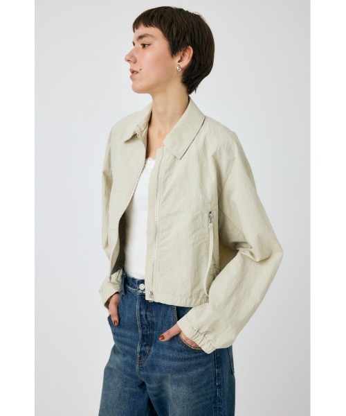 MOUSSY（マウジー）の「TECHNICAL ジャケット（ナイロンジャケット・レディース・ブラウン/ブラック/ライトベージュ・FREE）」の16枚目の写真