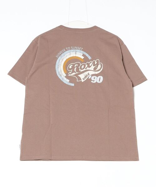 ROXY（ロキシー）の「ロキシー ROXY RETRO RAINBOW TEE（Tシャツ/カットソー・レディース・オフホワイト/ブラウン/イエロー・S/M/L/XL）」の5枚目の写真