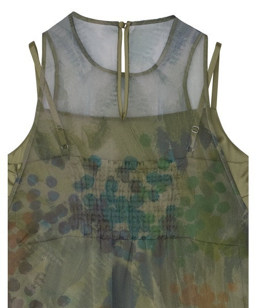 STAMP ART LAYERED DRESS