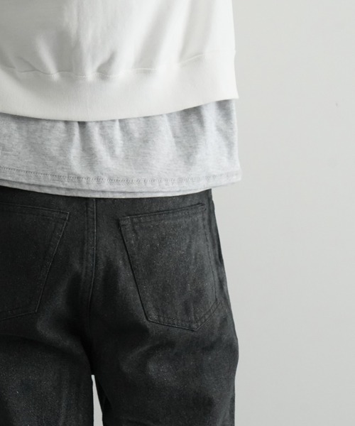 ICE&TECHNO(アイスアンドテクノ)の「ICE & TECHNO GLITTER DENIM(デニムパンツ・メンズ・ブラック/ブルー・SMALL/MEDIUM)」の4枚目の写真