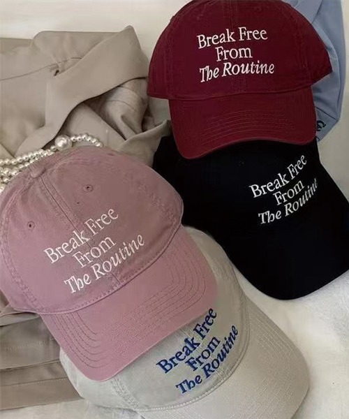 CORNERS（コーナーズ）の「ロゴ刺繍キャップ（キャップ・レディース・ブラック/ホワイト/ピンク/レッド・FREE）」の5枚目の写真