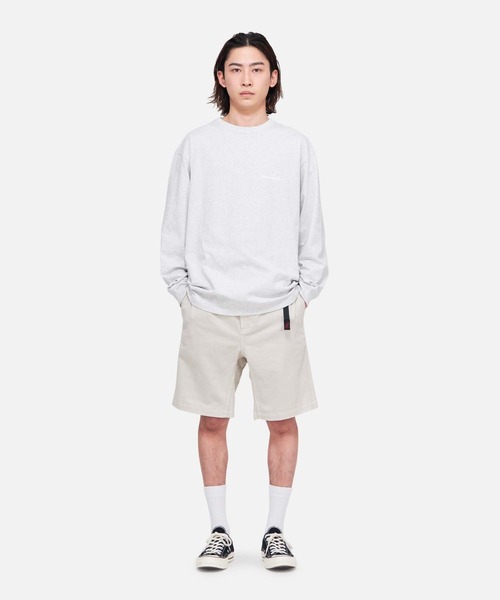 Gramicci(グラミチ)の「REGULAR FIT SHORT|レギュラーフィットショーツ(その他パンツ・メンズ・グレー系その他5/オリーブ/アイボリー/ベージュ/ネイビー/ブラック/チョコ/チャコール・S/M/L/XL/XXL)」の2枚目の写真