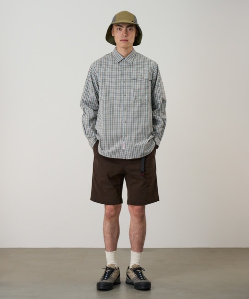 Gramicci(グラミチ)の「REGULAR FIT SHORT|レギュラーフィットショーツ(その他パンツ・メンズ・グレー系その他5/オリーブ/アイボリー/ベージュ/ネイビー/ブラック/チョコ/チャコール・S/M/L/XL/XXL)」の17枚目の写真