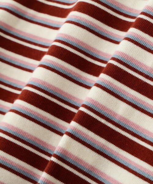 FREE'S MART(フリーズマート)の「ボーダーポロクロップドトップス(ポロシャツ・レディース・ボルドー/グレー/ネイビー・FREE)」の19枚目の写真