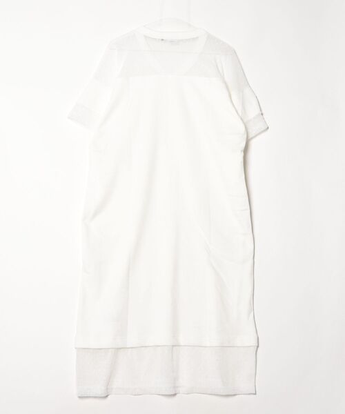 DOUBLE STANDARD CLOTHING(ダブルスタンダードクロージング)の「裏毛ドットチュールワンピース(ドレス・レディース・ブラック/オフホワイト・36/38)」の17枚目の写真