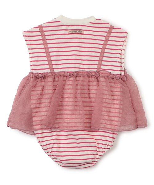 BREEZE(ブリーズ)の「【リンク】チュールドッキングボディーオール(ロンパース・キッズ・ブルー/ピンク・70/80)」の13枚目の写真