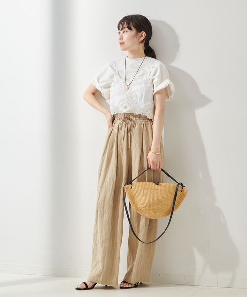 journal standard L'essage（ジャーナルスタンダードレサージュ）の「《追加》【MAURIZIO MYKONOS/マウリツィオ ミコノス】TOPS：ブラウス（シャツ/ブラウス・レディース・ホワイト・MEDIUM）」の2枚目の写真