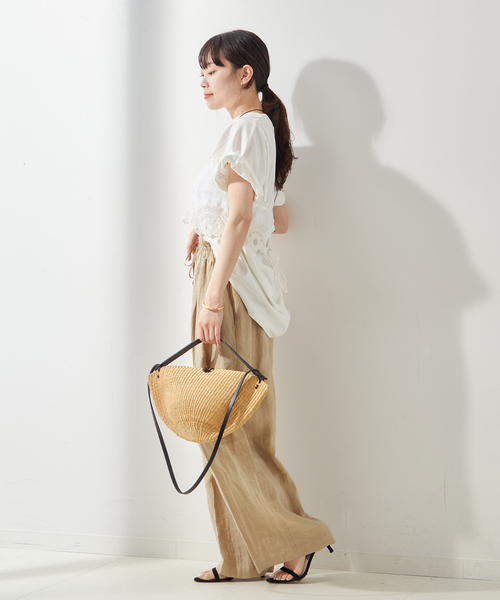 journal standard L'essage（ジャーナルスタンダードレサージュ）の「《追加》【MAURIZIO MYKONOS/マウリツィオ ミコノス】TOPS：ブラウス（シャツ/ブラウス・レディース・ホワイト・MEDIUM）」の3枚目の写真