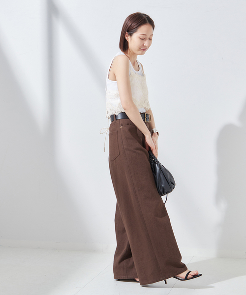 journal standard L'essage（ジャーナルスタンダードレサージュ）の「《追加》【MAURIZIO MYKONOS/マウリツィオ ミコノス】TOPS：ブラウス（シャツ/ブラウス・レディース・ホワイト・MEDIUM）」の9枚目の写真